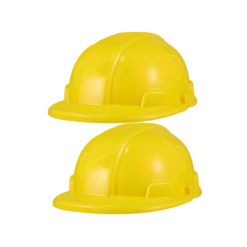 HANABASS 2Stücke Bauarbeiter Hüte Gelbe Sicherheitshelme für Kostümzubehör für Baustellen Party und Verkleidungsspiele HANABASS 2Stücke Bauarbeiter Hüte Gelbe Sicherheitshelme für Kostümzubehör für Baustellen Party und Verkleidungsspiele von HANABASS