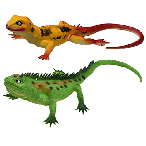 HANABASS 2Stücke Dehnbares Reptilienspielzeug mit Quietschfunktion Sensorisches für Stressabbau für Büro oder Schule HANABASS 2Stücke Dehnbares Reptilienspielzeug mit Quietschfunktion Sensorisches für Stressabbau für Büro oder Schule von HANABASS