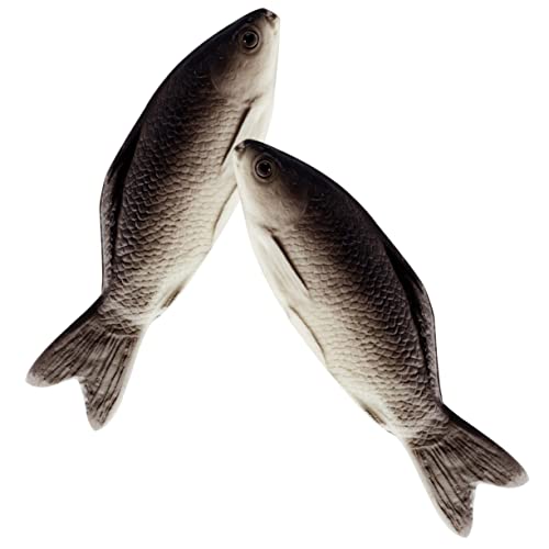 HANABASS 2Stücke Fischkissen aus Interaktives für Katzen Dekoratives Simulationsfischspielzeug für Sofa und Schlafzimmer Perfektes HANABASS 2Stücke Fischkissen aus Interaktives für Katzen Dekoratives Simulationsfischspielzeug für Sofa und Schlafzimmer Perfektes von HANABASS