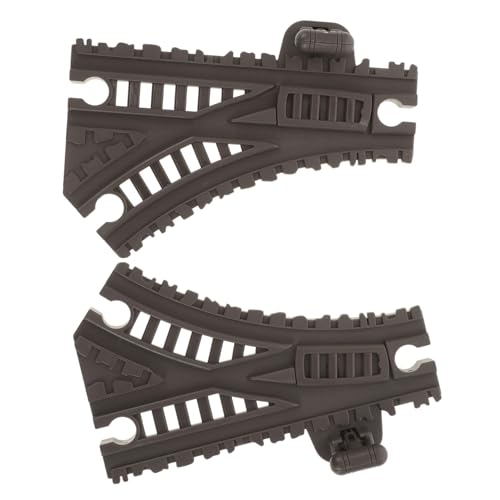 HANABASS 2Stücke Flexible und Eisenbahn Gleise für Wendedesign Schienen für Holzeisenbahnen und Zugsets Unterstützt Kreativität und Feinmotorik HANABASS 2Stücke Flexible und Eisenbahn Gleise für Wendedesign Schienen für Holzeisenbahnen und Zugsets Unterstützt Kreativität und Feinmotorik von HANABASS