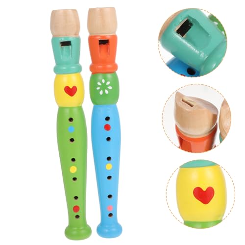 HANABASS 2Stücke Flöten aus Holz Musikinstrumente für Fördert Musikalisches Interesse Sicher und Langlebig für Geburtstage und Feste HANABASS 2Stücke Flöten aus Holz Musikinstrumente für Fördert Musikalisches Interesse Sicher und Langlebig für Geburtstage und Feste von HANABASS