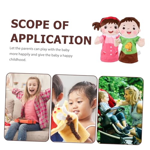HANABASS 2Stücke Handpuppen für Interaktive DIY Handspielzeuge aus Hochwertigem Material und Geschichtenerzähler Puppen für Eltern Junge Mädchen Interaktion HANABASS 2Stücke Handpuppen für Interaktive DIY Handspielzeuge aus Hochwertigem Material und Geschichtenerzähler Puppen für Eltern Junge Mädchen Interaktion von HANABASS
