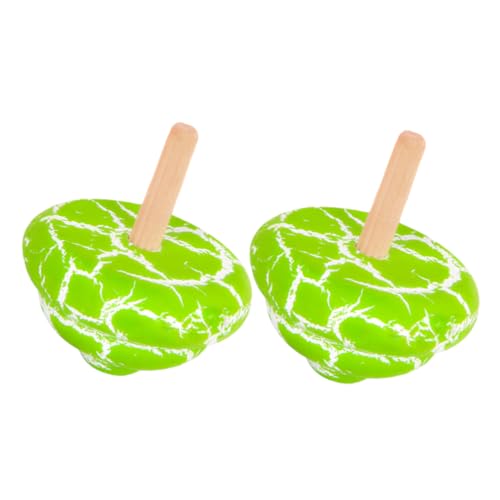 HANABASS 2Stücke Holz Gyro Drehbare Tops für Montessori Lernspielzeug aus Hochwertigem Holz Eltern Junge Mädchen Beziehung für Mehr Spaß Beim HANABASS 2Stücke Holz Gyro Drehbare Tops für Montessori Lernspielzeug aus Hochwertigem Holz Eltern Junge Mädchen Beziehung für Mehr Spaß Beim von HANABASS