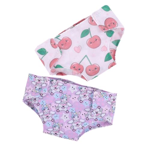 HANABASS 2Stücke Puppenunterwäsche aus Puppenkleidung für Puppen Langlebig Waschbar für Spielzeugpartys und HANABASS 2Stücke Puppenunterwäsche aus Puppenkleidung für Puppen Langlebig Waschbar für Spielzeugpartys und von HANABASS