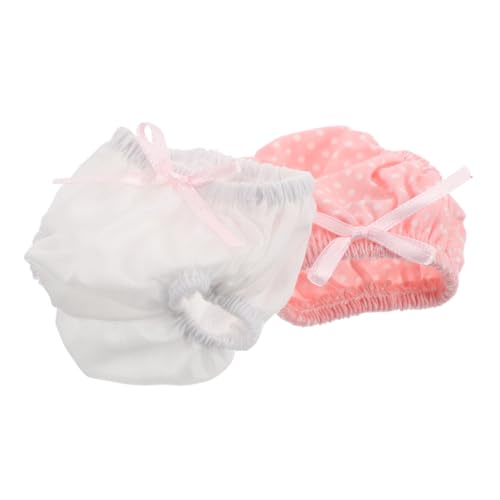 HANABASS 2 Stück Puppenunterhosen Kawaii Trainingshosen für Babypuppen Stoffmaterial Realistische Passform Puppenzubehör für Kreative Spielmöglichkeiten HANABASS 2 Stück Puppenunterhosen Kawaii Trainingshosen für Babypuppen Stoffmaterial Realistische Passform Puppenzubehör für Kreative Spielmöglichkeiten von HANABASS