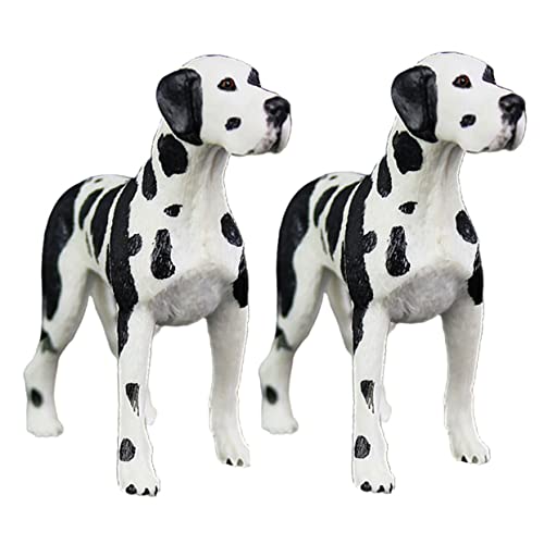 HANABASS 2Stücke Realistische Hundemodelle Für Innendekoration Spotted Dog Figur Für Kinderzimmer HANABASS 2Stücke Realistische Hundemodelle Für Innendekoration Spotted Dog Figur Für Kinderzimmer von HANABASS