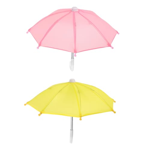 HANABASS 2Stücke Regenschirm für Puppenhaus Realistisches Design für Kreative Spielwelten und DIY Dekoration von Mini Häusern HANABASS 2Stücke Regenschirm für Puppenhaus Realistisches Design für Kreative Spielwelten und DIY Dekoration von Mini Häusern von HANABASS