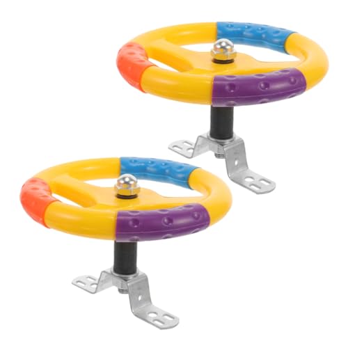 HANABASS 2Stücke Spielzeuglenkrad Für Kunststofflenkrad Für Spielplatz Und Autoscooter Sicher Und Langlebig Fördert Verkehrswissen Und Spielspaß HANABASS 2Stücke Spielzeuglenkrad Für Kunststofflenkrad Für Spielplatz Und Autoscooter Sicher Und Langlebig Fördert Verkehrswissen Und Spielspaß von HANABASS