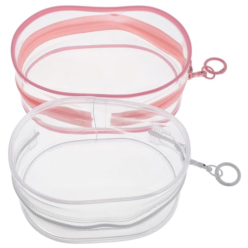 HANABASS 2Stücke Transparente Display Taschen für Sammlerstücke PVC Puppentaschen mit Schlüsselanhänger Organizer für Mini Figuren für Puppenliebhaber und Aufbewahrung HANABASS 2Stücke Transparente Display Taschen für Sammlerstücke PVC Puppentaschen mit Schlüsselanhänger Organizer für Mini Figuren für Puppenliebhaber und Aufbewahrung von HANABASS