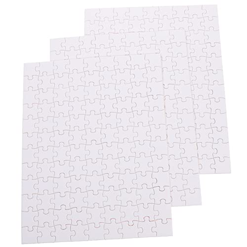 HANABASS 3 Blätter Leeres Holzpuzzle Teiliges für Sublimation DIY Bastelprojekt für Individuell Gestaltbar für Kreative Aktivitäten und HANABASS 3 Blätter Leeres Holzpuzzle Teiliges für Sublimation DIY Bastelprojekt für Individuell Gestaltbar für Kreative Aktivitäten und von HANABASS