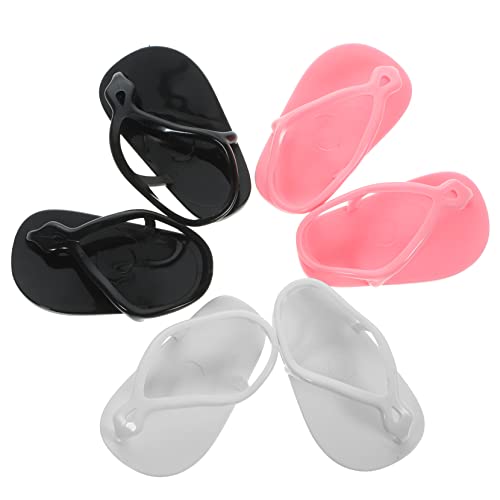 HANABASS 3 Paar Mini Puppenfußsandalen Puppen Mädchenschuhe Kleinkinder Hausschuhe Mädchen Mini Pantoffel Für Spielzeugschuh Mini Hausschuh Hausschuhe Zubehör Kunststoff Zufällige Farbe HANABASS 3 Paar Mini Puppenfußsandalen Puppen Mädchenschuhe Kleinkinder Hausschuhe Mädchen Mini Pantoffel Für Spielzeugschuh Mini Hausschuh Hausschuhe Zubehör Kunststoff Zufällige Farbe von HANABASS