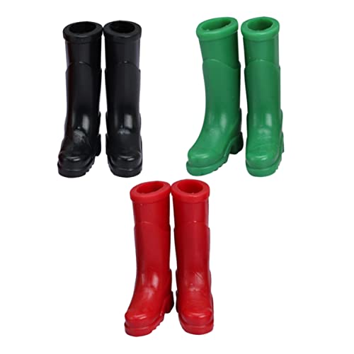 HANABASS 3 Paar Puppenhaus Regenstiefel Modell Kleine Puppenhaus Regenstiefel 112 Puppenhaus Miniatur Puppenhaus Zubehör Dekoration Mini Stiefel Modell Simulationsschuhe Mini HANABASS 3 Paar Puppenhaus Regenstiefel Modell Kleine Puppenhaus Regenstiefel 112 Puppenhaus Miniatur Puppenhaus Zubehör Dekoration Mini Stiefel Modell Simulationsschuhe Mini von HANABASS