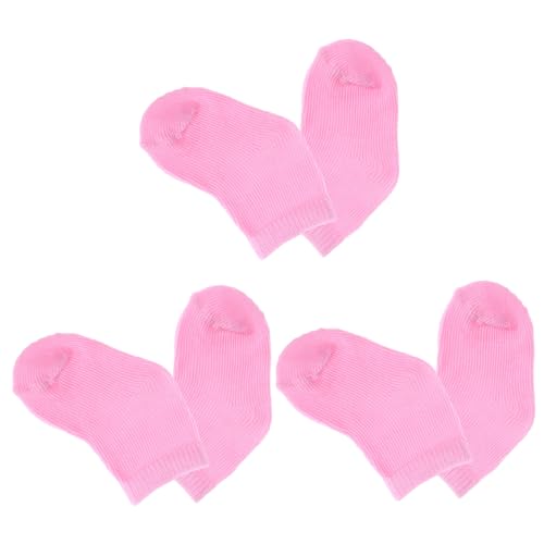 HANABASS 3 Paare Puppensocken Babypuppe Puppenzubehör so tun, als würden Sie Puppenspielzeug Puppen-Foto-Requisiten Socken für Puppe Socken Stoff Rosa HANABASS 3 Paare Puppensocken Babypuppe Puppenzubehör so tun, als würden Sie Puppenspielzeug Puppen-Foto-Requisiten Socken für Puppe Socken Stoff Rosa von HANABASS
