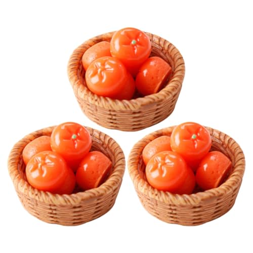HANABASS 3 Sätze Mini -Obst -Dekoration klein Puppe Frucht Figur Miniaturharz -Früchte Dekoration Mini-Fake-Früchte- Künstliche Minifrüchte Obstdekorationen Simulationsfrucht Orange HANABASS 3 Sätze Mini -Obst -Dekoration klein Puppe Frucht Figur Miniaturharz -Früchte Dekoration Mini-Fake-Früchte- Künstliche Minifrüchte Obstdekorationen Simulationsfrucht Orange von HANABASS