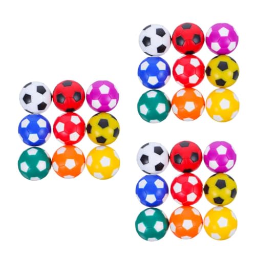 HANABASS 3 Sätze Mini Tischfußball Ersatzbälle Farben Kunststoff Kugeln für Kleines Desktop Fußballspiel Platzsparend Tragbar Verbesserte Kontrolle Geeignet für Schule Party und Wettbewerb HANABASS 3 Sätze Mini Tischfußball Ersatzbälle Farben Kunststoff Kugeln für Kleines Desktop Fußballspiel Platzsparend Tragbar Verbesserte Kontrolle Geeignet für Schule Party und Wettbewerb von HANABASS