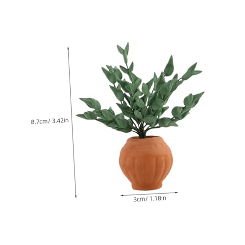 HANABASS 3 Stück Bonsai Mini Blumentöpfe Langlebige Miniatur Dekoration für Puppenhäuser Vielseitig Einsetzbar und Platzsparend HANABASS 3 Stück Bonsai Mini Blumentöpfe Langlebige Miniatur Dekoration für Puppenhäuser Vielseitig Einsetzbar und Platzsparend von HANABASS
