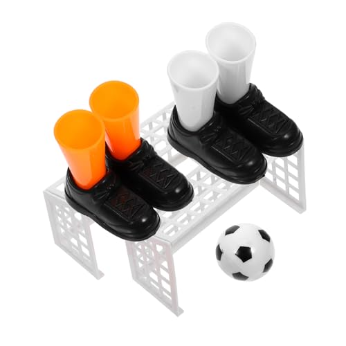 HANABASS 3 Stück Finger-Fußball- mini für Mini Tischfußballspielzeug Fingerfußballspielzeug Interaktions Mini-Fußballkind Desktop-Fußball von HANABASS