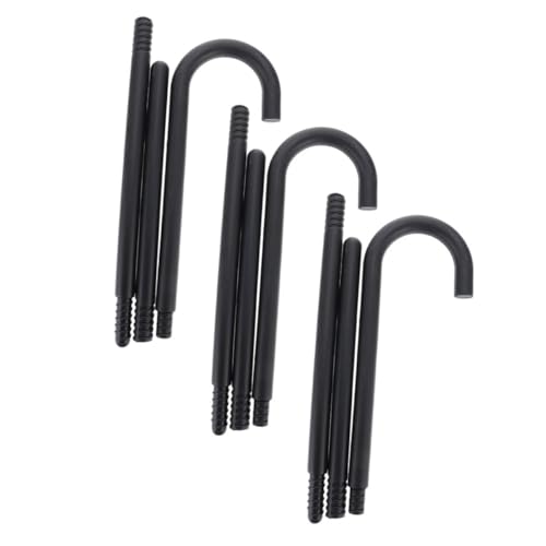 HANABASS 3 Stück Magische Krücken Plastikstöcke Stütze Kostümkrücken Halloween-Partystock Party-Cosplay-Krücke Stock für Kostüm Party-Krückenstock dekorativer Krückenstock Schwarz HANABASS 3 Stück Magische Krücken Plastikstöcke Stütze Kostümkrücken Halloween-Partystock Party-Cosplay-Krücke Stock für Kostüm Party-Krückenstock dekorativer Krückenstock Schwarz von HANABASS