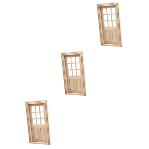 HANABASS 3 Stück Mini Tür Und Fenstermodell Heimdekor Mini Möbel Requisite Dekoration Kleine Häuser Kleine Häuser Puppenhausmöbel Miniatur Zubehör Miniatur Haustür Aus Holz HANABASS 3 Stück Mini Tür Und Fenstermodell Heimdekor Mini Möbel Requisite Dekoration Kleine Häuser Kleine Häuser Puppenhausmöbel Miniatur Zubehör Miniatur Haustür Aus Holz von HANABASS