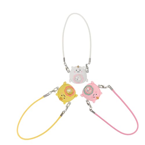 HANABASS 3 Stück Mini-puppenhaus-zubehör Schulter Kleid Tasche Meine Lebenspuppe Kreuzen Zubehör Für Babypuppen Puppenhauszubehör Puppenhaus-Fotografie-Requisiten Mini- -dekore Plastik von HANABASS