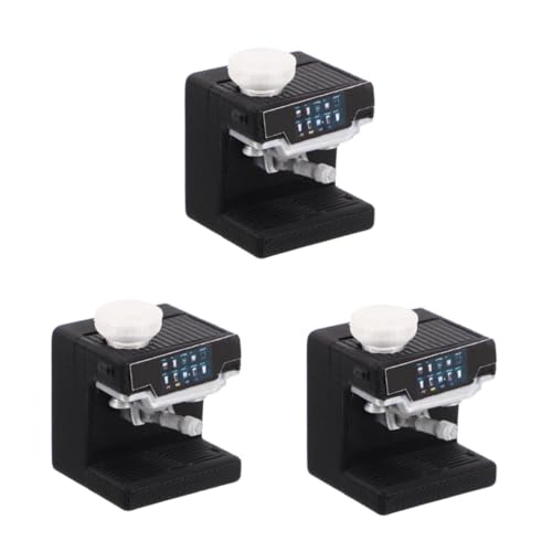 HANABASS 3 Stück Miniatur Kaffeemaschine Puppenhaus Modernes Design DIY Küchenzubehör Miniaturmöbel Backzubehör für Puppenstuben und Kreative Dekoration HANABASS 3 Stück Miniatur Kaffeemaschine Puppenhaus Modernes Design DIY Küchenzubehör Miniaturmöbel Backzubehör für Puppenstuben und Kreative Dekoration von HANABASS