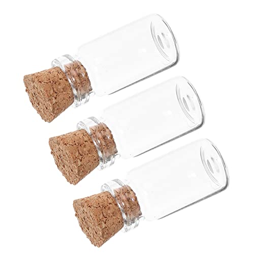 HANABASS 3 Stück Miniatur Lebensmittelgläser Kleine Glasflaschen mit Korkverschluss Leichte Puppenhaus Zubehör für Flaschen für Puppenhaus Dekoration und Rollenspiele HANABASS 3 Stück Miniatur Lebensmittelgläser Kleine Glasflaschen mit Korkverschluss Leichte Puppenhaus Zubehör für Flaschen für Puppenhaus Dekoration und Rollenspiele von HANABASS