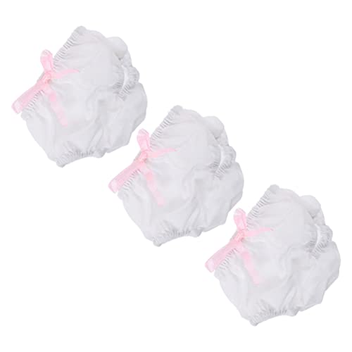 HANABASS 3 Stück Puppenunterwäsche Puppenkleidung Puppenzubehör Für Für Babypuppen Unterhose Stoff von HANABASS
