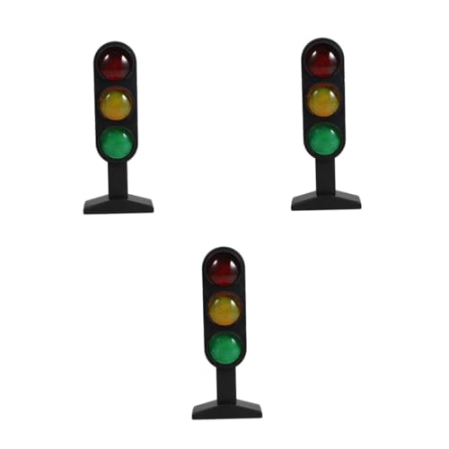 HANABASS 3 Stück Realistisches Verkehrsampelspielzeug Tragbares Stopplichtmodell für Pädagogisches Lernspielzeug zur Verkehrssicherheit für Kindergarten Rollenspiele und Outdoor Aktivitäten HANABASS 3 Stück Realistisches Verkehrsampelspielzeug Tragbares Stopplichtmodell für Pädagogisches Lernspielzeug zur Verkehrssicherheit für Kindergarten Rollenspiele und Outdoor Aktivitäten von HANABASS