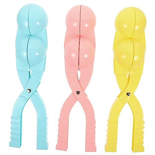 HANABASS 3 Stück Schneeballmacher Clips für Winterspielzeug für Outdoor Aktivitäten für Weihnachtsfeiern und Schneespaß im Freien Farblich Gemischt Fördert und Kreativität HANABASS 3 Stück Schneeballmacher Clips für Winterspielzeug für Outdoor Aktivitäten für Weihnachtsfeiern und Schneespaß im Freien Farblich Gemischt Fördert und Kreativität von HANABASS