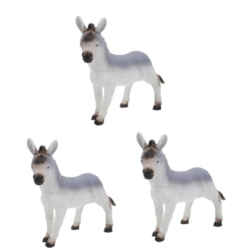 HANABASS 3 Stück Simuliertes Eselfigur Donkey Modell Weiches Gefülltes Nutztiere Modell für und Dekorationsfigur Realistische Haltung Langlebiges Material HANABASS 3 Stück Simuliertes Eselfigur Donkey Modell Weiches Gefülltes Nutztiere Modell für und Dekorationsfigur Realistische Haltung Langlebiges Material von HANABASS