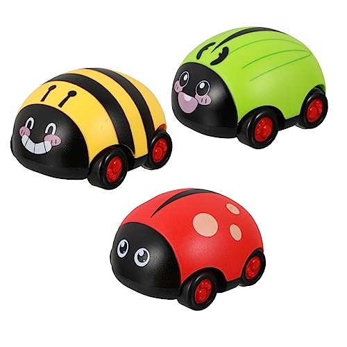 HANABASS 3 Stück Teiliges Auto Inertial Käferform Buntes Kinderfahrzeug Robustes Material Sichere Verarbeitung Lernspielzeug für Draußen und Drinnen für Jungen und Mädchen HANABASS 3 Stück Teiliges Auto Inertial Käferform Buntes Kinderfahrzeug Robustes Material Sichere Verarbeitung Lernspielzeug für Draußen und Drinnen für Jungen und Mädchen von HANABASS