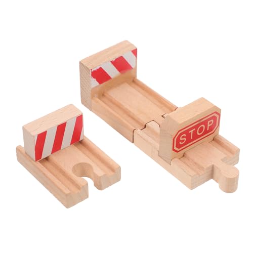 HANABASS 3 Stück Teiliges Holz Ersatzgleis für Holzspielzeug Eisenbahn Stopp Gleise für Kreatives Spiel und Modellbahnbau Kompatibel mit Gängigen Schienensystemen HANABASS 3 Stück Teiliges Holz Ersatzgleis für Holzspielzeug Eisenbahn Stopp Gleise für Kreatives Spiel und Modellbahnbau Kompatibel mit Gängigen Schienensystemen von HANABASS