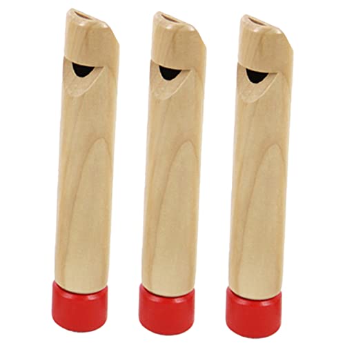 HANABASS 3 Stück Teiliges Holzpfeifen Pädagogisches Flöten Fördert Hörentwicklung und Musikalisches Interesse Leicht zu Bedienen für Jungen und Mädchen HANABASS 3 Stück Teiliges Holzpfeifen Pädagogisches Flöten Fördert Hörentwicklung und Musikalisches Interesse Leicht zu Bedienen für Jungen und Mädchen von HANABASS