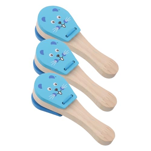 HANABASS 3 Stück Teiliges Percussion Holzklappern mit Mausmotiv Orff Instrumente für Kleinkinder Fördert Frühe Musikerziehung Hand Auge Koordination und Motorische Entwicklung HANABASS 3 Stück Teiliges Percussion Holzklappern mit Mausmotiv Orff Instrumente für Kleinkinder Fördert Frühe Musikerziehung Hand Auge Koordination und Motorische Entwicklung von HANABASS