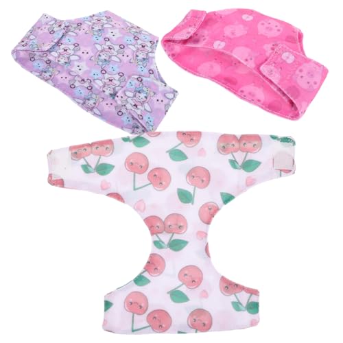 HANABASS 3 Stück Puppenunterwäsche für Mädchen Dekorative Puppenkostüme und Zubehör für Spielzeugpuppen Praktische und Schöne Puppenhöschen für Rollenspiele HANABASS 3 Stück Puppenunterwäsche für Mädchen Dekorative Puppenkostüme und Zubehör für Spielzeugpuppen Praktische und Schöne Puppenhöschen für Rollenspiele von HANABASS