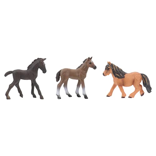 HANABASS 3 Stück Teiliges Set Realistische Pferdemodelle Kognitive Spielzeuge für Desktop Dekoration und Lernspielzeug Fördert die Kreativität Rollenspiel HANABASS 3 Stück Teiliges Set Realistische Pferdemodelle Kognitive Spielzeuge für Desktop Dekoration und Lernspielzeug Fördert die Kreativität Rollenspiel von HANABASS