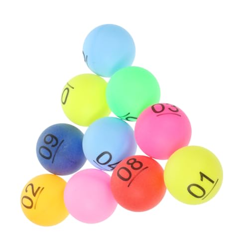 HANABASS 30 Stück Farbige Lotteriekugeln Wiederverwendbare Nummern Bälle für Tombola und Partyspiele für Veranstaltungen mit Lustigem Design und Lebendigen Farben HANABASS 30 Stück Farbige Lotteriekugeln Wiederverwendbare Nummern Bälle für Tombola und Partyspiele für Veranstaltungen mit Lustigem Design und Lebendigen Farben von HANABASS