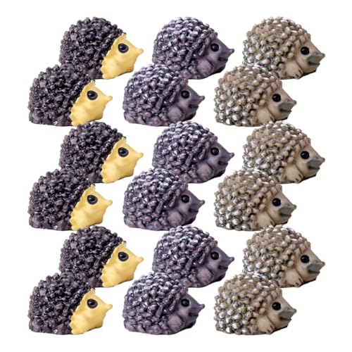 HANABASS 30 Stück Mini Hedgehog Puppe Figuren Miniatur Tierfigur Mini-Tier aus Harz Mini-Harz-Tier-Ornament Mini-Tierskulpturen HANABASS 30 Stück Mini Hedgehog Puppe Figuren Miniatur Tierfigur Mini-Tier aus Harz Mini-Harz-Tier-Ornament Mini-Tierskulpturen von HANABASS