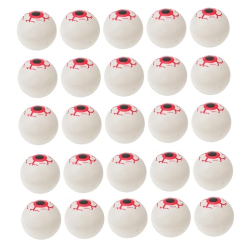 HANABASS 30 Stück Realistische Kunststoff-attrappen Augen für Halloween Deko Elastisch Springende Fake Eyeballs für Grusel-Partys DIY Bastelprojekte Leichte Horror Requisiten HANABASS 30 Stück Realistische Kunststoff-attrappen Augen für Halloween Deko Elastisch Springende Fake Eyeballs für Grusel-Partys DIY Bastelprojekte Leichte Horror Requisiten von HANABASS