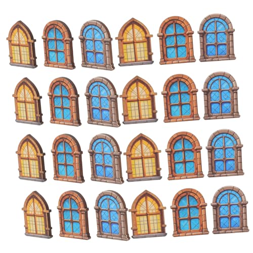 HANABASS 30 Stück Teiliges Miniatur Holzfenster Modell Unbemalt für Puppenhaus Möbel DIY Basteln Authentisch Kompatibel Leicht Präzise Gefertigt für Vielfältige Miniaturen HANABASS 30 Stück Teiliges Miniatur Holzfenster Modell Unbemalt für Puppenhaus Möbel DIY Basteln Authentisch Kompatibel Leicht Präzise Gefertigt für Vielfältige Miniaturen von HANABASS