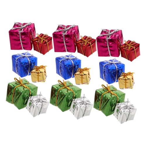 HANABASS 30 Stück Teiliges Miniatur Weihnachtsgeschenkboxen für Puppenhaus Dekoration Leichte Schaumstoff Miniaturgeschenke in Farben Bunte Miniatur Weihnachtsornamente für Bastelprojekte HANABASS 30 Stück Teiliges Miniatur Weihnachtsgeschenkboxen für Puppenhaus Dekoration Leichte Schaumstoff Miniaturgeschenke in Farben Bunte Miniatur Weihnachtsornamente für Bastelprojekte von HANABASS