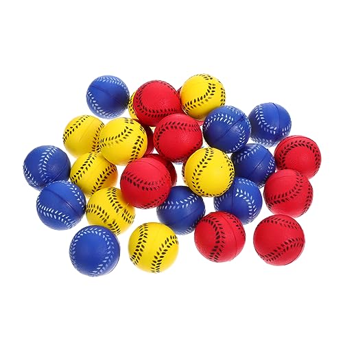 HANABASS 30Stücke Baseballspielzeug PU Stressbälle für Sport und Themenpartys Zufällige Farben für Drinnen und Draußen Fördert Aktives und Spaß HANABASS 30Stücke Baseballspielzeug PU Stressbälle für Sport und Themenpartys Zufällige Farben für Drinnen und Draußen Fördert Aktives und Spaß von HANABASS