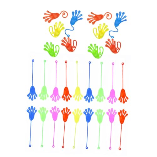 HANABASS 30Stücke Klebrige Handspielzeuge für Dehnbares Wandspielzeug für Kreative Spielstunden Mitgebsel für Kindergeburtstage und Partys Sicher und Langlebig HANABASS 30Stücke Klebrige Handspielzeuge für Dehnbares Wandspielzeug für Kreative Spielstunden Mitgebsel für Kindergeburtstage und Partys Sicher und Langlebig von HANABASS
