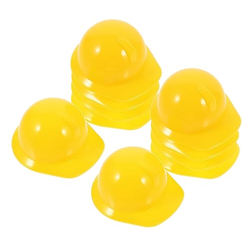 HANABASS 30Stücke Mini Bauhelme für Puppen und Haustiere Gelbe Sicherheitshelme Langlebig und Realistisch für Party Dekoration und DIY Zubehör Schützt Kopf Ihres Haustieres HANABASS 30Stücke Mini Bauhelme für Puppen und Haustiere Gelbe Sicherheitshelme Langlebig und Realistisch für Party Dekoration und DIY Zubehör Schützt Kopf Ihres Haustieres von HANABASS