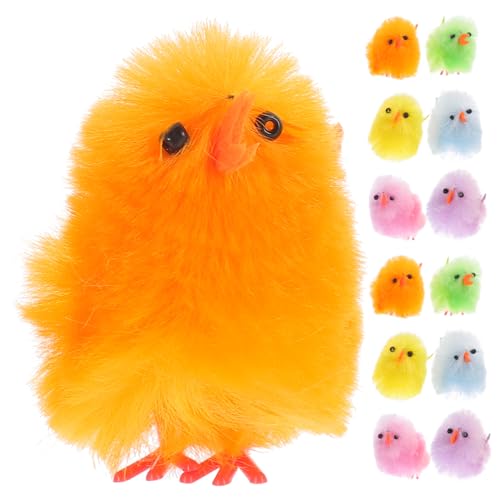 HANABASS 32 Stück Flauschige Ostern Küken Plüschspielzeuge Teiliges für Tischdekoration Kinderfreundlich Wasserabweisend für Ostern und Partys HANABASS 32 Stück Flauschige Ostern Küken Plüschspielzeuge Teiliges für Tischdekoration Kinderfreundlich Wasserabweisend für Ostern und Partys von HANABASS