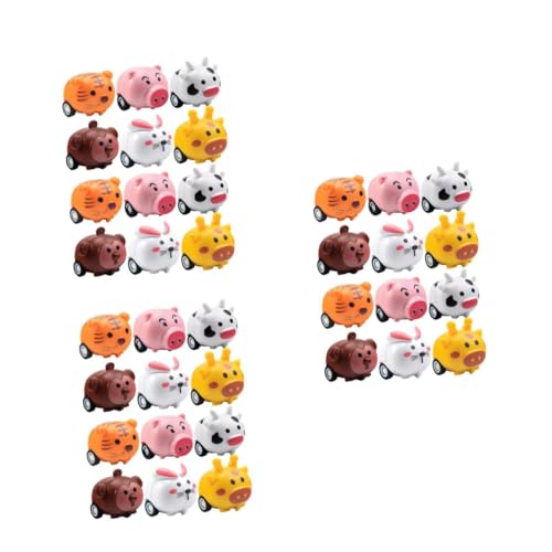 HANABASS 36 Stck. Teiliges Niedliche Tier Mini Autos Kleine Rückziehautos für Kleinkinder Farbenfrohe Cartoon Fahrzeuge als Partygeschenke für Jungen und Mädchen im Kindergartenalter HANABASS 36 Stck. Teiliges Niedliche Tier Mini Autos Kleine Rückziehautos für Kleinkinder Farbenfrohe Cartoon Fahrzeuge als Partygeschenke für Jungen und Mädchen im Kindergartenalter von HANABASS