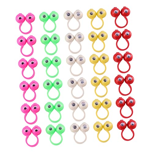 HANABASS 36 Stück Teiliges Fingerpuppen Augenringe Bunte Puppenringe für Party Fidget Stressabbau Kreatives Rollenspiel Finger Fingerlinge Zufällige Farbe Zufällige Farbe HANABASS 36 Stück Teiliges Fingerpuppen Augenringe Bunte Puppenringe für Party Fidget Stressabbau Kreatives Rollenspiel Finger Fingerlinge Zufällige Farbe Zufällige Farbe von HANABASS