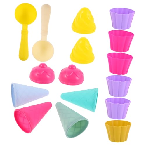 HANABASS 3Er-Set Teiliges Strandspielzeug aus Robustem Eiscreme Becher und Waffelhörnchen Formen Vielseitig für Outdoor Strandspaß und Kreatives Rollenspiel HANABASS 3Er-Set Teiliges Strandspielzeug aus Robustem Eiscreme Becher und Waffelhörnchen Formen Vielseitig für Outdoor Strandspaß und Kreatives Rollenspiel von HANABASS