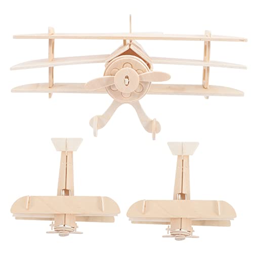 HANABASS 3Stücke DIY Modellflugzeug Teiliges Holzspielzeug zum Bemalen für Kreatives Bastelspielzeug Fantasie und Kreativität für Jungen und Ab HANABASS 3Stücke DIY Modellflugzeug Teiliges Holzspielzeug zum Bemalen für Kreatives Bastelspielzeug Fantasie und Kreativität für Jungen und Ab von HANABASS