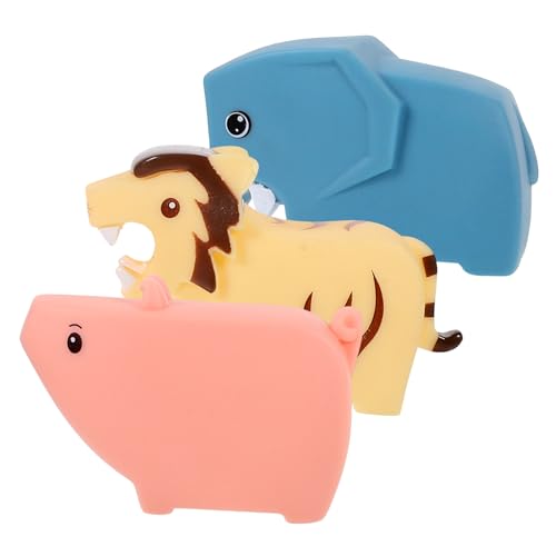 HANABASS 3Stücke Teiliges Badespielzeug mit Wasserspritzfunktion für Kleinkinder Lustige Cartoon Tier Figuren für Badewanne für Kreatives und Lernspaß HANABASS 3Stücke Teiliges Badespielzeug mit Wasserspritzfunktion für Kleinkinder Lustige Cartoon Tier Figuren für Badewanne für Kreatives und Lernspaß von HANABASS